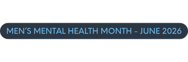 mens mental health month